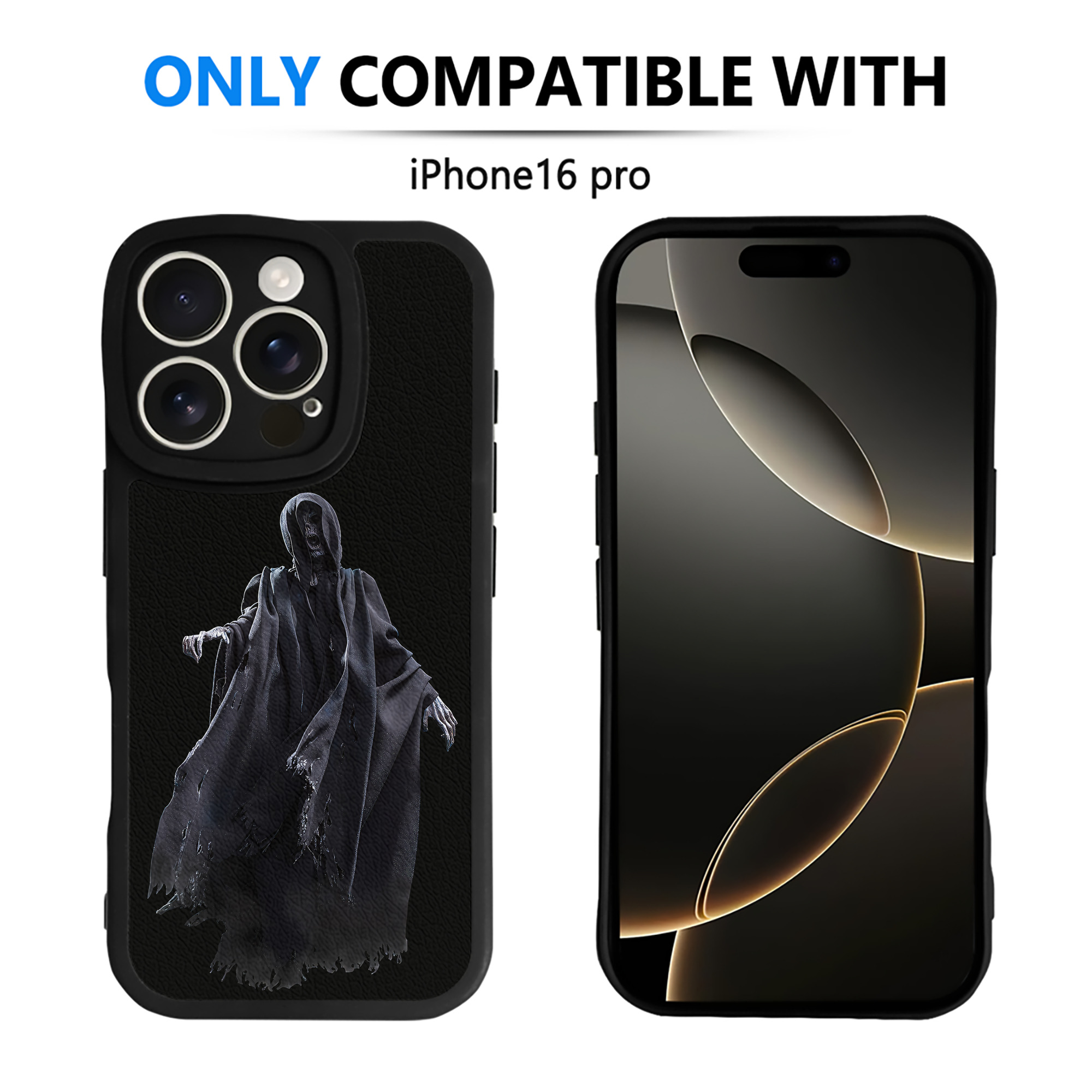 （画像用） Harry Potter ハリー・ポッターシリーズ 【iPhone 16シリーズ対応】シリコンスマホケース（レザー調） 材質：シリコン